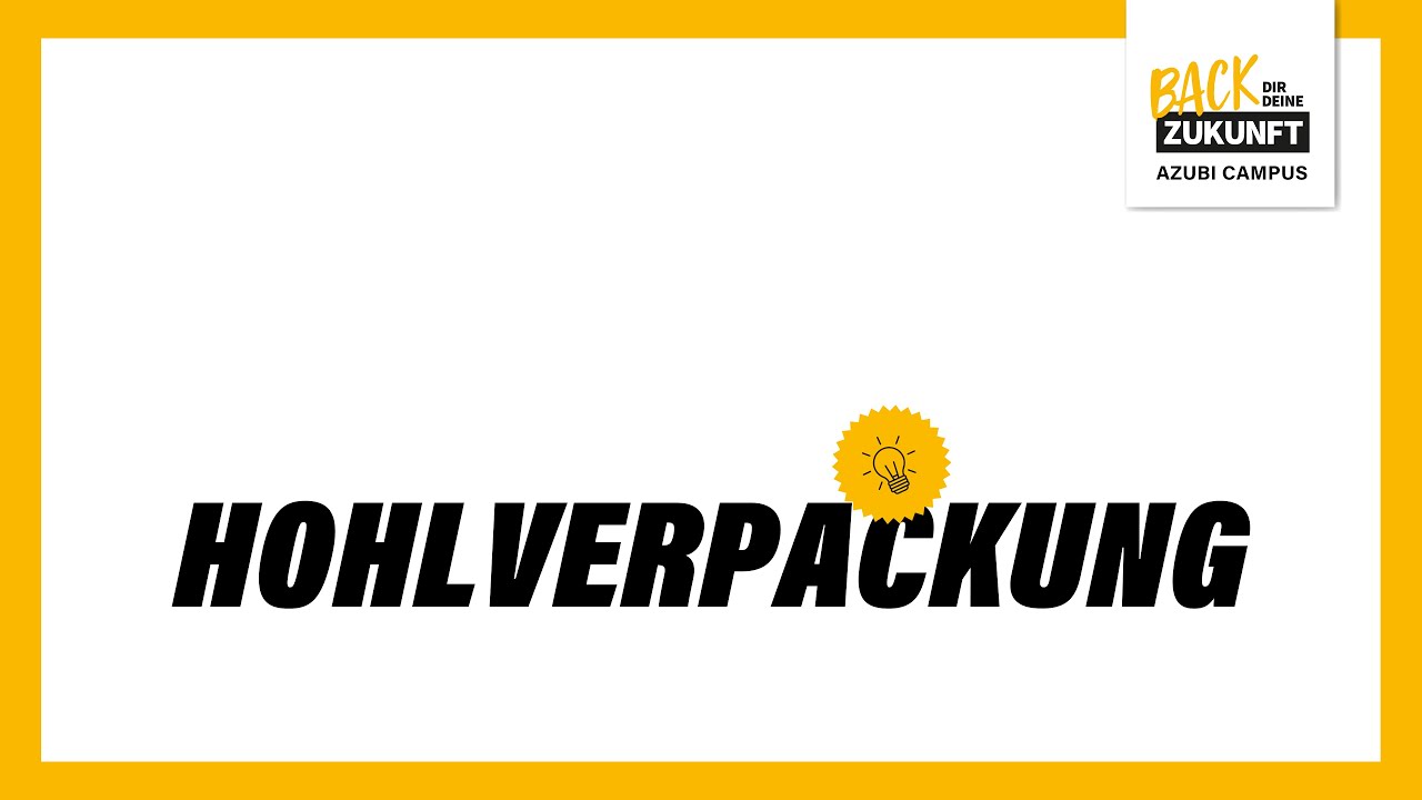 Hohlverpackung