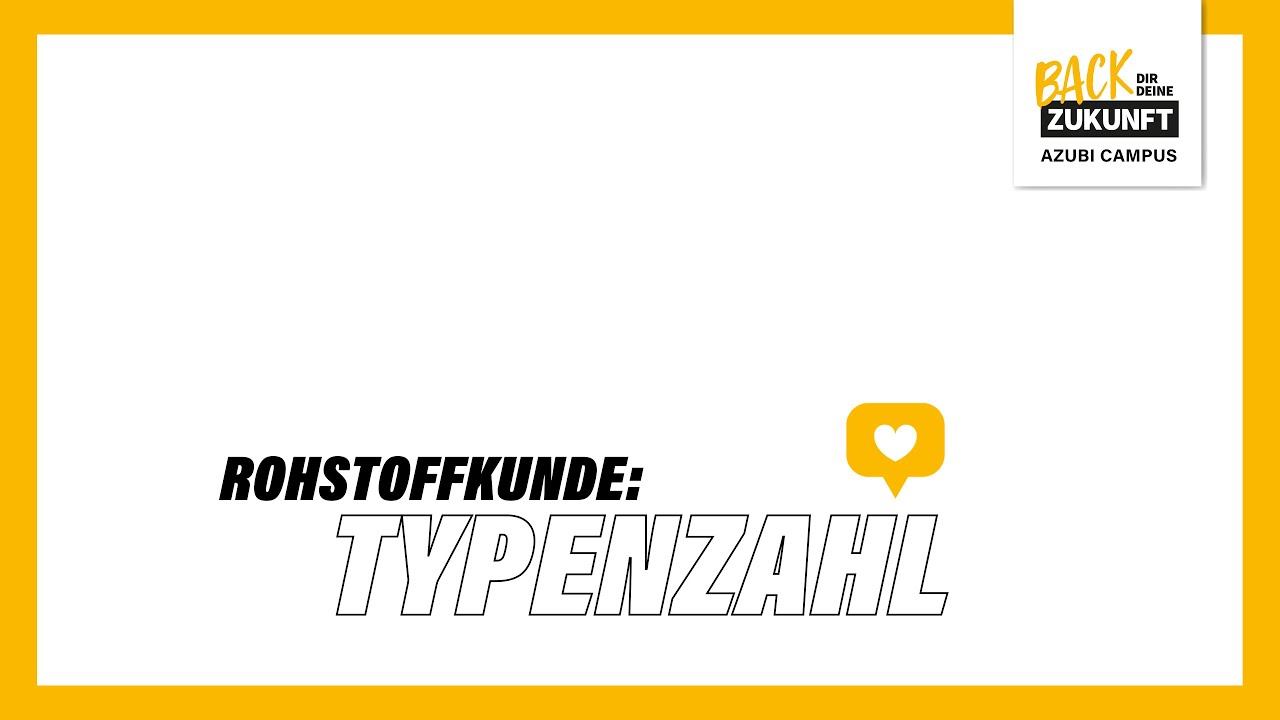 Rohstoffkunde: Typenzahl