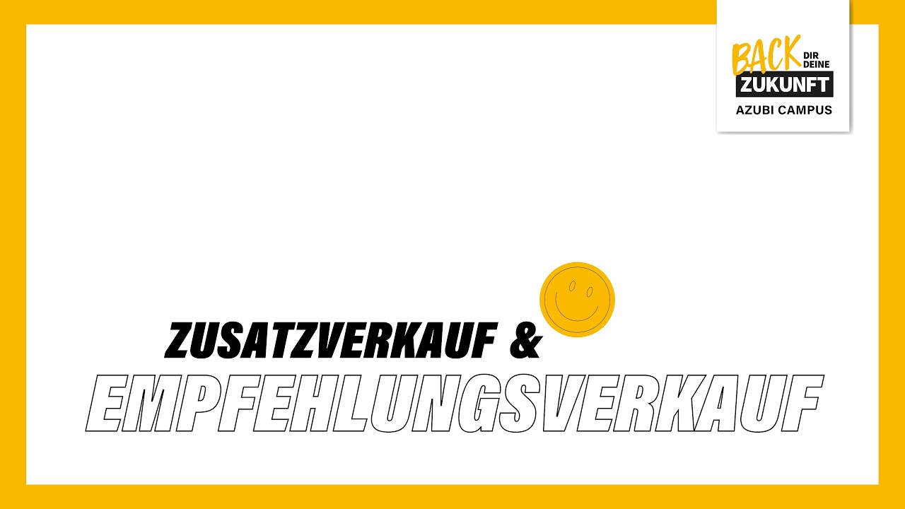 Zusatzverkauf & Verkaufsempfehlung