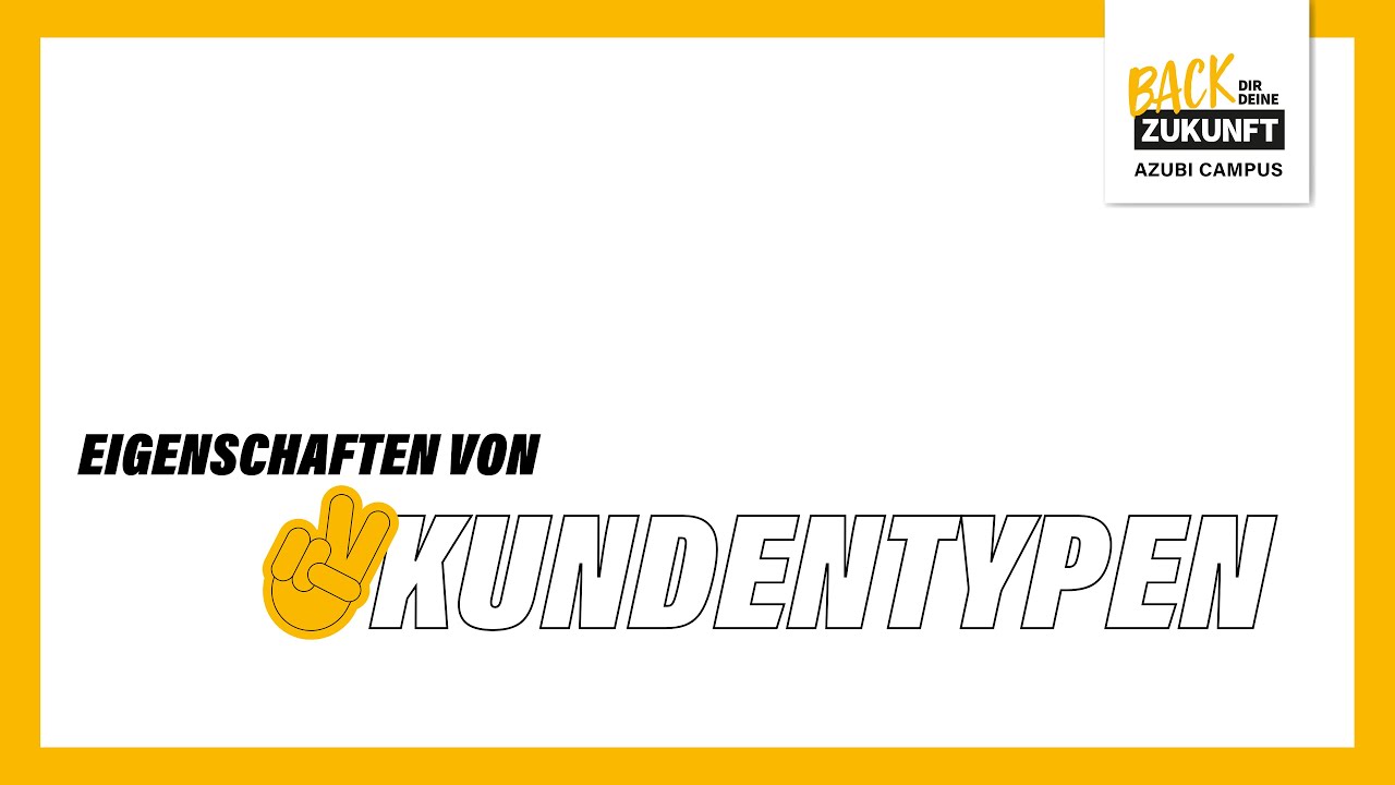 Kundentypen: Charaktereigenschaften