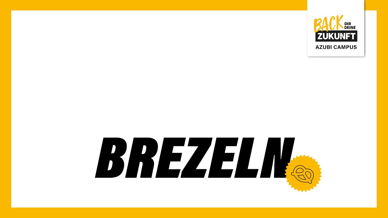 Brezeln schlingen