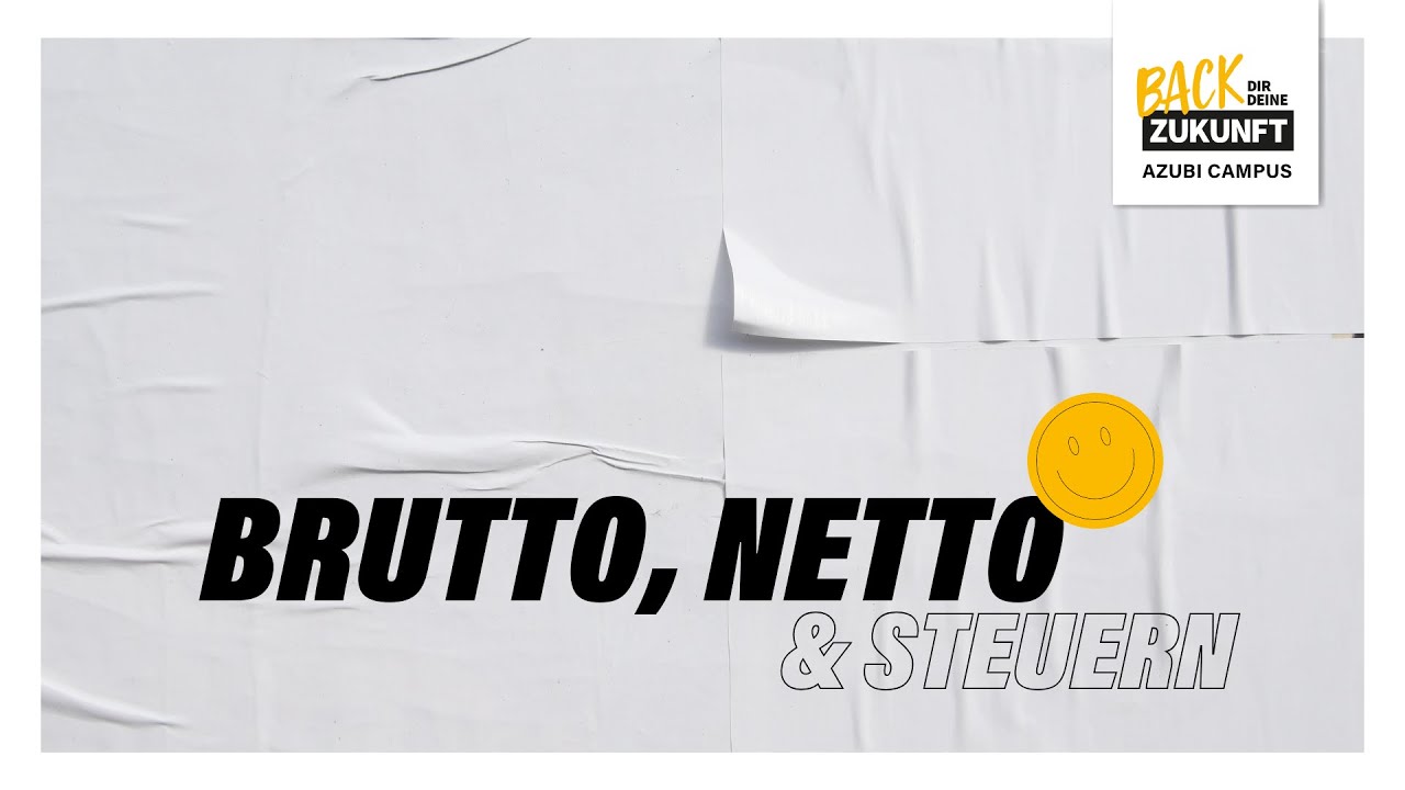 Brutto, Netto, Steuern